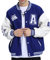 Eocicvvi Herren College Jacke Übergangsjacke Damen Freizeit Jacke Harajuku Stil Sportjacke Streetwear Stehkragen Herbst Frühling mit Taschen（Blau,2XL