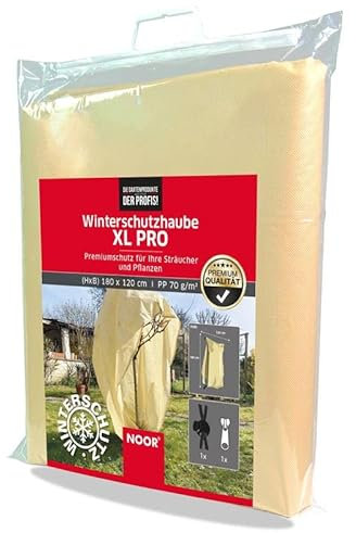 NOOR Winterschutzhaube XL PRO 180 cm x 120 cm (H x B)