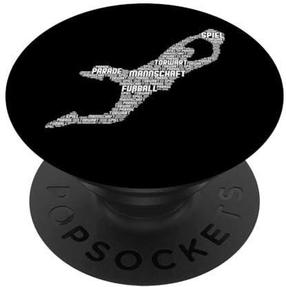 Fußball Torwart Torhüter Jungen Männer PopSockets Klebender PopGrip