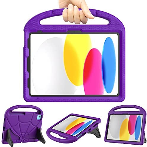 Kinder-Schutzhülle für iPad A16 11. Generation 2025/10. Generation 2022, iPad Air 6/5/4, TrendGate Stoßfeste Hülle Mit Griff, Ständer und Stifthalter