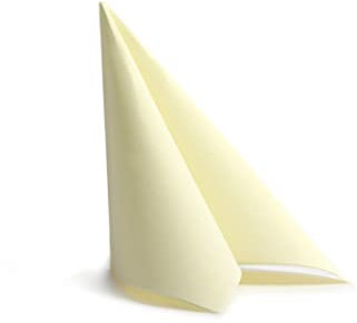 Alvotex Soft Point 50 Servietten, hochwertige Einwegserviette, 38x38 cm, Champagner