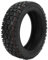 Fockety 10x2.70-6.5 10 Zoll Schlauchloser Reifen, Vorne/Hinten Explosionsgeschützter Gummireifen, Rutschfester Elektroroller Offroad-Vakuumreifenersatz für Speedway 5 Dualtron 3