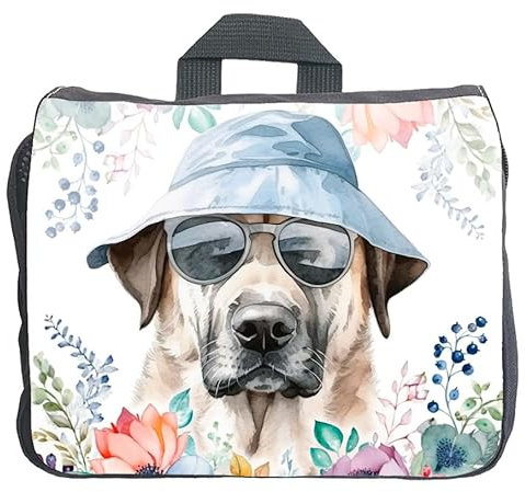 Cadouri Hundezubehörtasche mit Kangal - Aufbewahrungstasche mit Hunderasse für Hundebesitzer - originelles Geschenk - handgefertigt