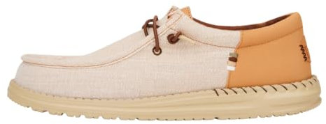 HEYDUDE Wally Funk Nylon Craft Herren - Slip on Schuhe - Mokassin Stil, Tobacco Brown, 41