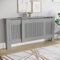 Vida Designs heizkörperabdeckung, Grau, Einstellbar