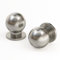 goldenwarm 5 Pack Brushed Nickel Cupboard Door Knobs Small Ball Silver Kitchen Door Knobs