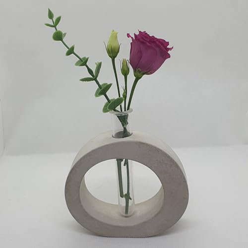Vase Vasen Beton Tischdeko Tischdekoration Geschenk Beton