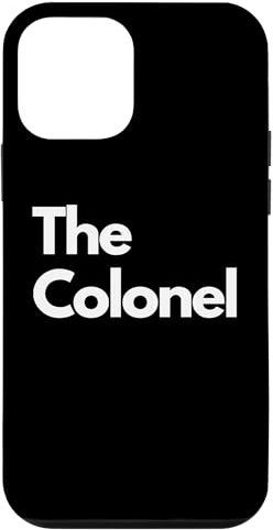 Hülle für iPhone 12 mini The Colonel - Lustige minimalistische Titel