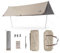 Naturehike Vordächer Vorzelte Camping Zeltplane Tarp Wasserdicht Regenschutz Anti-UV Sonnendach Sonnensegel Vordächer Vorzelte Pavillon für Outdoor Camping Picknick Festival