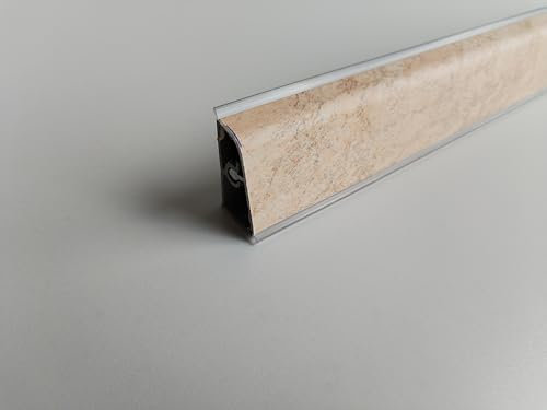 Generico Alzatina per Piani da Cucina in PVC, spalletta per Top con la seguente Misura= 280 cm Compresa di Angoli e finali. (1, Niagara Rosa)