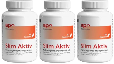 Slim Aktiv Stoffwechsel Kapseln von apodiscounter 3x60 stk
