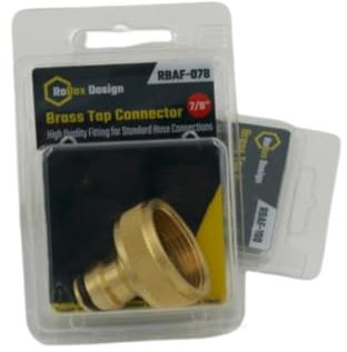 Brass Tap Connector 7/8 BSP