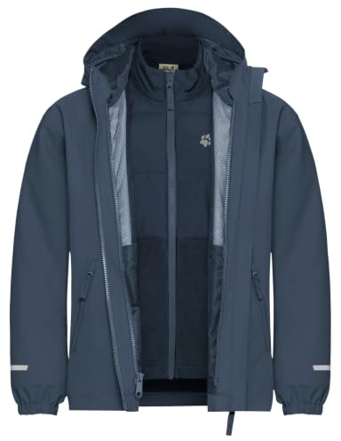Jack Wolfskin Jungen Hybrid 3in1 Jacket K Jacket