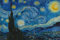 Close Up Starry Night Poster Vincent Van Gogh (91,5cm x 61cm)