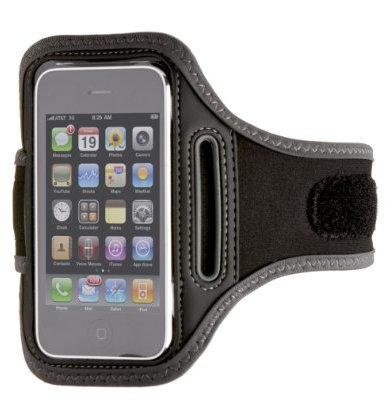 Cygnett CY-P-ASA Action Sports Armband Armband für Apple iPhone 4S/4/3GS/3G schwarz