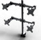Allcam MDM14A Quad Monitor Arm Stand w/Desk Mount Clamp & Grommet, Heavy-duty for 19-30 LCD up to 10Kg