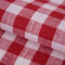 Stoff Meterware Karo 1x1 cm Baumwolle - Baumwollstoff, Züchen, Gingham, Bauernkaro, Kariert, Karomuster, Landhaus, Deko, Nähen, Basteln (Rot)