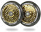 Root Unisex – Erwachsene Honeycore Scooter-Räder, Gold, 110mm