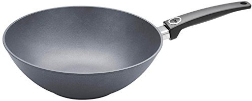 Woll Diamond Lite/Plus Wok anti-adhésif résistant aux rayures en fonte d'aluminium, Anti-adhésif, Ne s'applique pas, 10.25