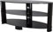 AVF 39063 Oval Glass TV Stand for TVs up to 55 - Black