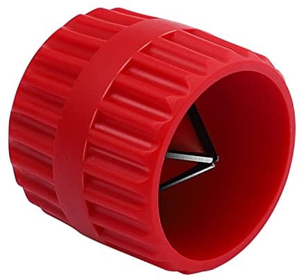 Her Kindness Strumento di Sbavatura per Tubi, Alesatore Universale per Tubi da 5mm e 38 mm, Alesatore Interno e Esterno per Tubi in Rame, Alesatore in PETG e Tubo in Acrilico(1 Pcs)