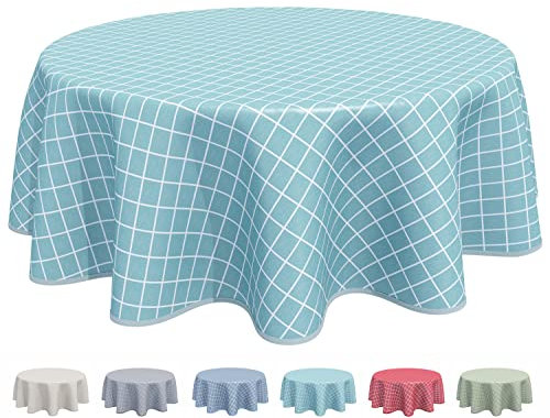 Home Direct Wachstuch Tischdecke Abwaschbar Rund 160cm Entenei