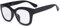 Eyekepper Übergroß Lesebrille - Retro Lesehilfe für Frauen - Schwarz +2.00