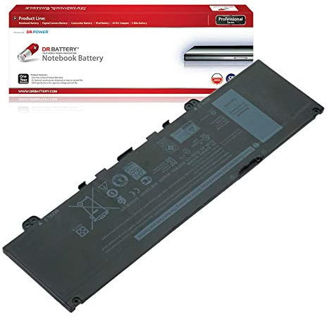 DR. BATTERY F62G0 Battery Compatible with Dell Inspiron 13 5370 7370 7373 7380 Vostro 13 5370 0RPJC3 F62G0 RPJC3 [11.4V / 38Wh]