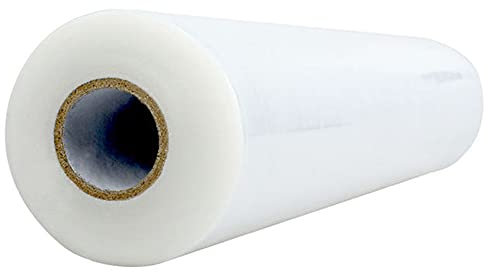 Wasserlöslicher Stabilisator für Stickerei-Topping Film (30.5 cmx45.7 m Rolle), Seneme 35um, klare Stick-Stabilisatoren – Washaway Stick-Stabilisator für Maschinenstickerei Stabilisator und Handnähen.