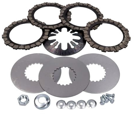 2EXTREME Kupplungsscheiben Set 18-teilig kompatibel für Simson S51, S53, S70, S83, SR50, SR80, KR51/2, M531