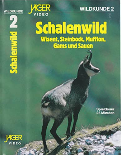 Erlebte Jagd, Teil 2: Wildkunde 1 - Schalenwild: Wisent, Steinbock, Mufflon Gams und Sauen (Jägerprüfung) [VHS-VIDEOKASSETTE]
