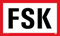 Aufkleber Hinweis Feuerwehr FSK Schild Folie selbstklebend ähnl. DIN 4066 | Variante wählbar Made in Germany, Größe: FSK | 45x27cm