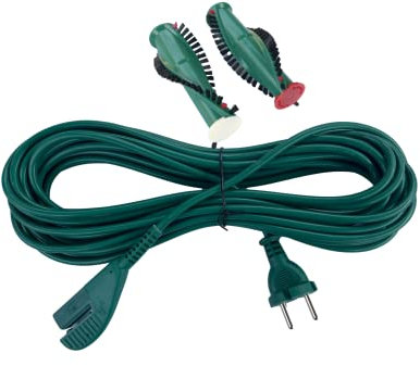 Kabel Ersatzkabel 10 Meter geeignet Vorwerk Kobold VK 135 VK 136 Bürsten EB 350 EB 351