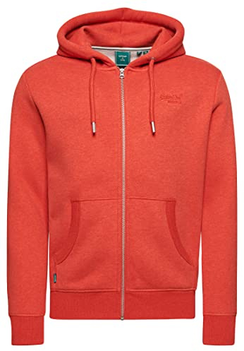 Superdry Herren Kapuzenjacke mit gesticktem Vintage Logo
