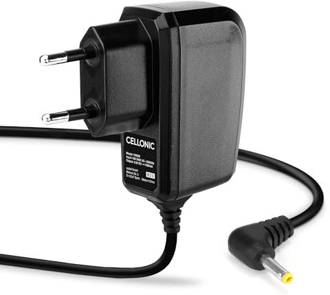 CELLONIC 4.0mm x 1.7mm Ladegerät - 1A Ersatz Ladekabel kompatibel mit Sony SRS-XB30 Lautsprecher Musikbox - Speaker Charger, Netzteil Auflader Anschluss