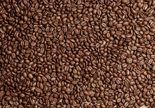 wandmotiv24 Fototapete braune Kaffeebohne geröstet, 200 x 140cm - selbstklebende Vliestapete 150g, Wanddeko, Wandbild, Wandtapete, Coffee M0843