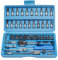 Top Tech 529770361 Socket Bit Set 46 Pieces 1/4 Drive Ratchet Sliding Bar Pozi