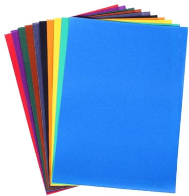 NUOBESTY 10piezas Papel De Lija para Pintura Al Óleo y Lápices De Colores Mezclados
