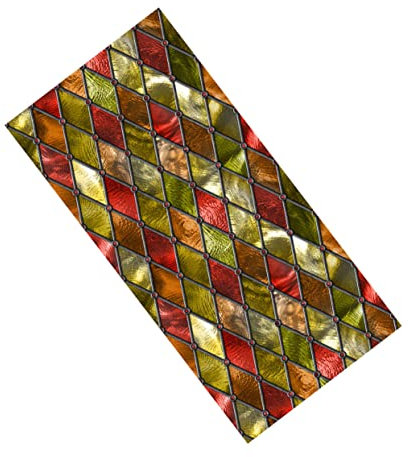 ABOOFAN Sichtschutzfolie Für Fenster Aus Hochwertigem Pvc Nicht Klebend Statische Fensterfolie Kleberfreier Aufkleber Zur Uv-strahlenblockade Und Blendungsverhütung Und Langlebig