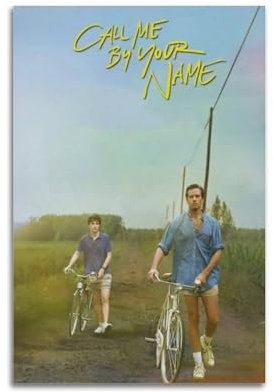 suumyo Poster Call Me by Your Name, Raumdekoration, ästhetisches Poster, künstlerisches Poster für Schlafzimmer, Wohnzimmer, Wände, 30 x 45 cm, ungerahmter Stil
