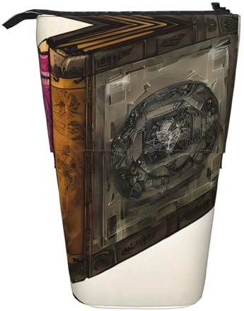 ERSDWRE Magic Book Teleskop-Federmäppchen, Kawaii-Schreibwaren-Tasche, Reißverschluss, Stifteetui