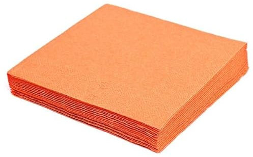 VEPATIM 250 Servietten 40 x 40cm 1/4 -Falz 3-lagig orange