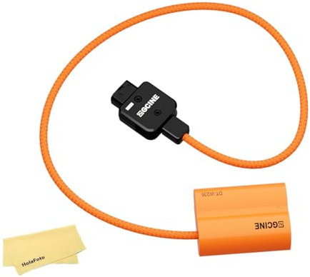 ZGCINE DT-W235 D-Tap auf NP-W235 Dummy Batteriekabel für Fuji X-T5 X-T4 GFX100S X-H2S GFX100S Kamera - Länge: 60CM