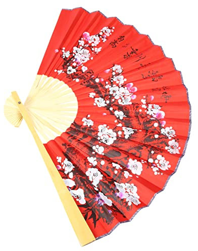 GREENADSCAPE Photo Fan Decorative Fan Craft Fan Decoration Oriental Fan Wall Hanging Wall Background Decor Japanese Decor Decorative Folding Fans Wall Hanging Fan Decor Fans Handheld Bamboo