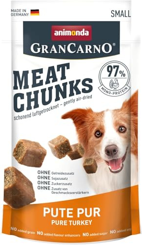 animonda Adult Meat Chunks Pute pur 60 g (Packung mit 5)