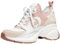 Michael Kors Sneaker da donna Zuma Knit Trainer, Rosa affumicata, 35.5 EU