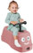 Kedia Mini Porteur Auto - Fonction Trotteur - Volant Directionnel - Enfant Évolutif Équilibre Vélo pour Enfants pour 10-24 Mois (Rose.)