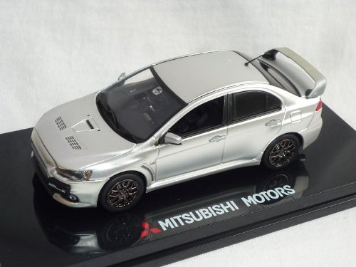 Mitsubishi Lancer Limousine Silber Evo Evolution X 10 Mit Heckspoiler Ab 2007 8. Generation Cyo 1/43 Vitesse Modell Auto Modellauto
