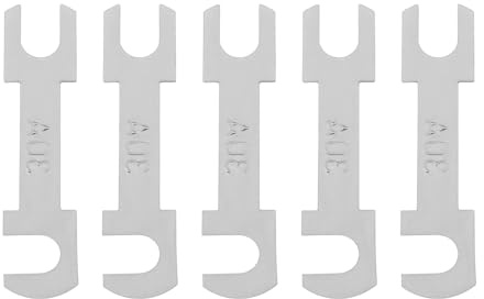 ECSiNG Motorrad-Hauptsicherung, Flachsicherung, 30 A, 98200-53000, kompatibel mit Honda CB 650, 750, 900, 34 x 8 mm, 5 Stück