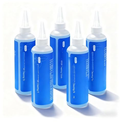 230 Ml, 5 Flaschen Fensterreinigungslösung (kompatibel Mit Ecovacs Winbot W2 Omni, W2 Pro Omni, W2 Pro, W1, W1 Pro, W1s, Mini) – Ersatzreinigungslösung For Fensterreinigungsroboter
